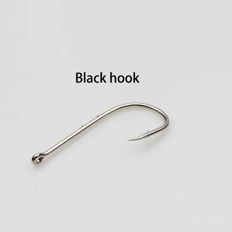 100PCS Double Barbed Fishing hook Baitholder Fishhook High Black Color Jig Head Crank Barbed Hook Carbon Steel Sea Fishing Hooks 100PCS Double Barbed Fishing hook Baitholder Fishhook High Black Color Jig Head Crank Barbed Hook Carbon Steel Sea Fishing Hooks