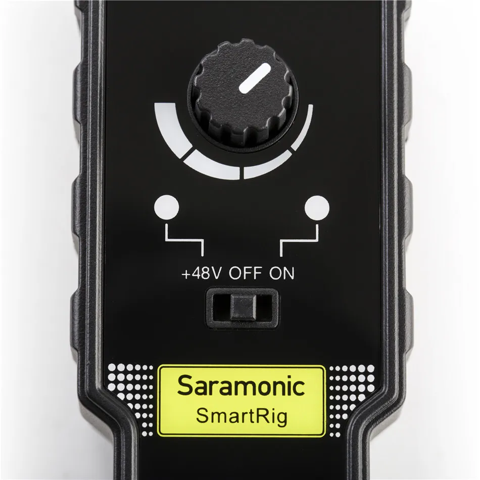 Saramonic SmartRig Series Professional Mic&Guitar Interface Preamplifier Audio Adapter Mixer for Smartphone iOS Android Device