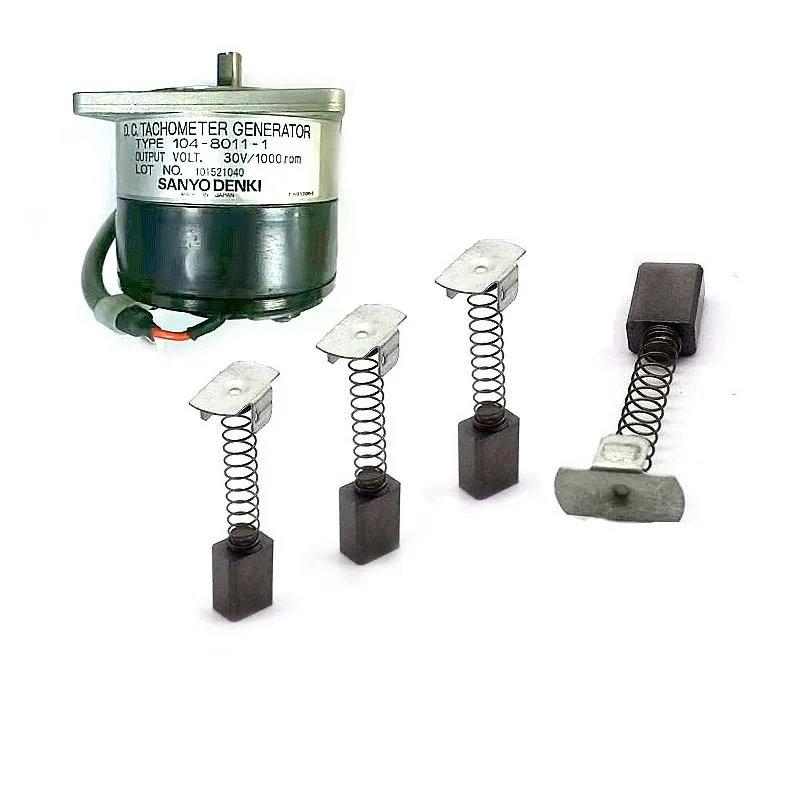 Sanyo DC taquogenerador 104-8011-1 escova 4x6x8