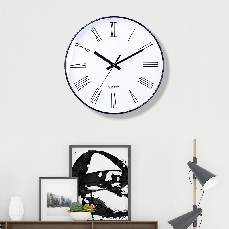 Маятник Простые художественные настенные часы современный дизайн скандинавские деревянные креативные стильные настенные часы минималистичный Reloj Casa домашний декор AA50WC - Цвет: Style 7