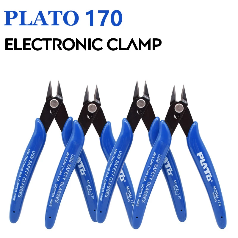 PLATO 170 Models Hand Tools Diagonal Pliers Plastic Nozzle Electronic