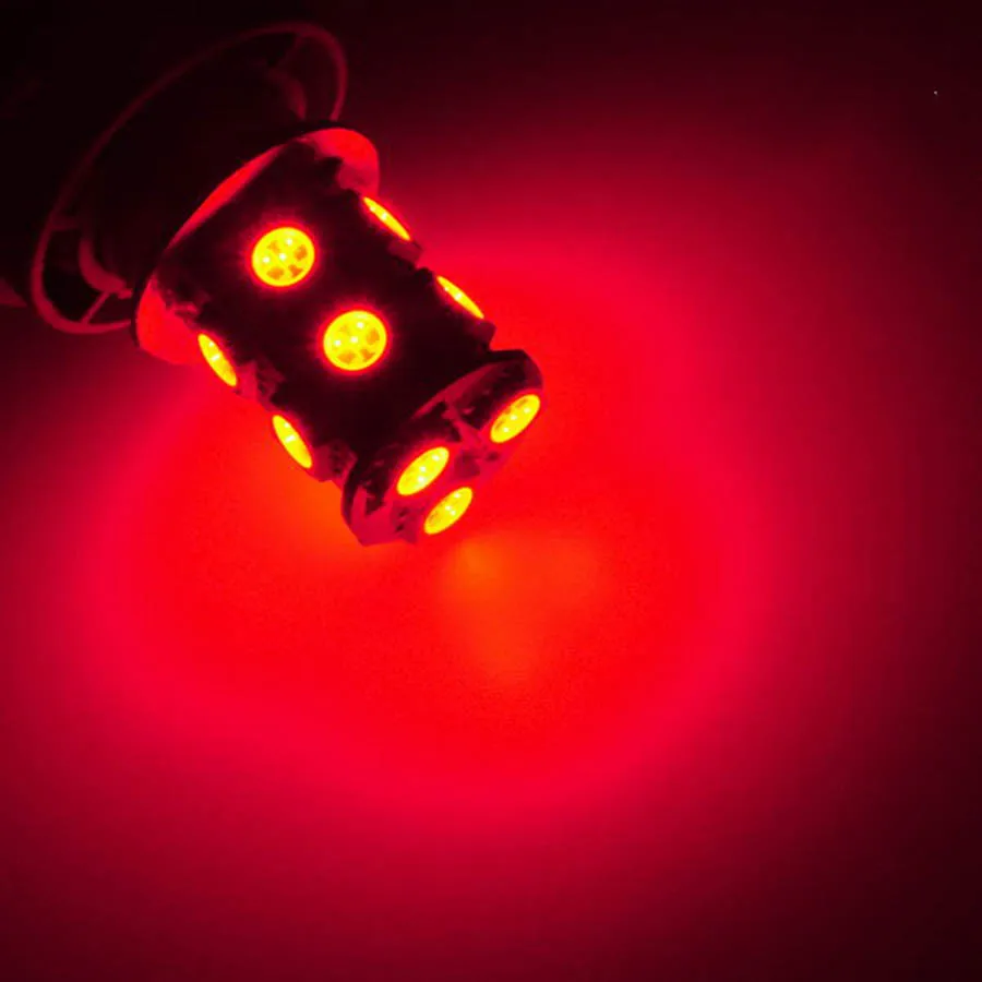 2PCS 1156 BA15S P21W 13Leds 5050 Car Led Brake Light Turn Signal Reverse Backup Lights Parking Tail Lamps Auto Rear Bulb DC 12V (3)