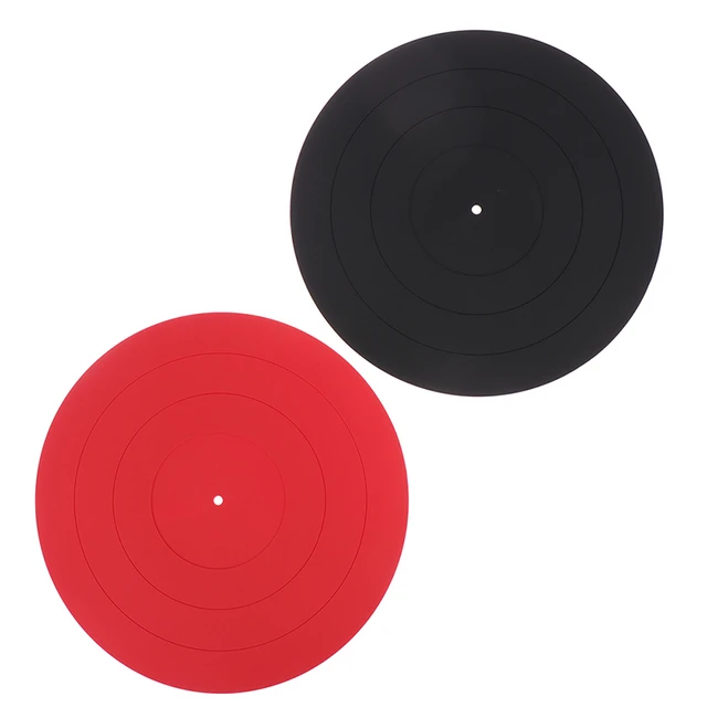 Phonographe Platine Antidérapante Vinyle Lecteurs de disques Pad