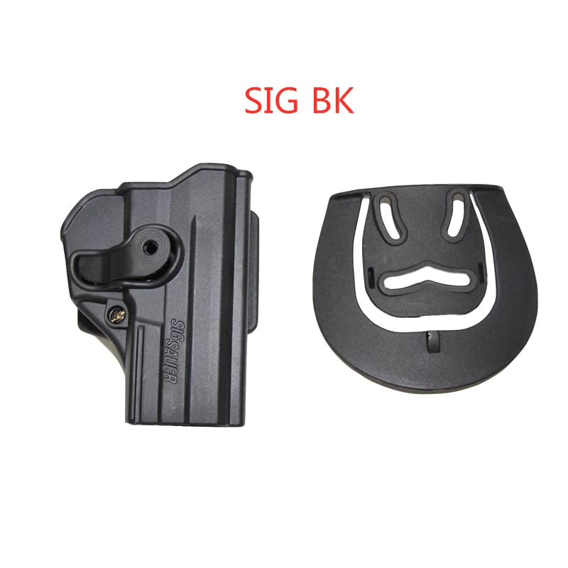 SIG BK Тактический Пистолет hoster охотничье снаряжение Военная правая рука весло пистолет кобура для SIG Sauer P220 228 229 P226 Beretta M9 M92 - Цвет: SIG BK
