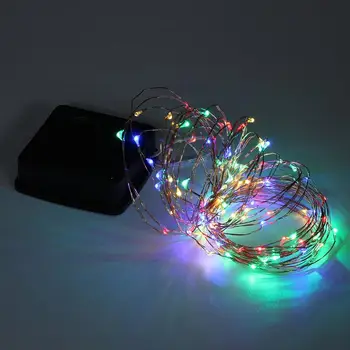 

Functional Christmas Spring Festival Decorative Copper Lights Waterproof Garden Garden Lights Solar Copper Light Strings