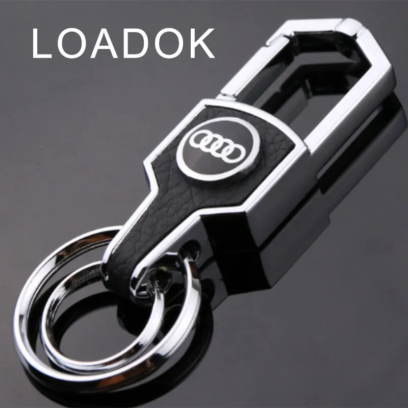 

Leather Keyring Car Metal Keychain Key Ring Chain for Opel Toyota Honda Mazda Peugeot Volvo Porsche Bmw Audi Mercedes Ford Buick