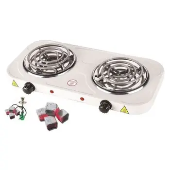 

ELECTRIC KITCHEN DOUBLE for SHISHA CACHIMBA CARBON furnace 2000W 2 ring