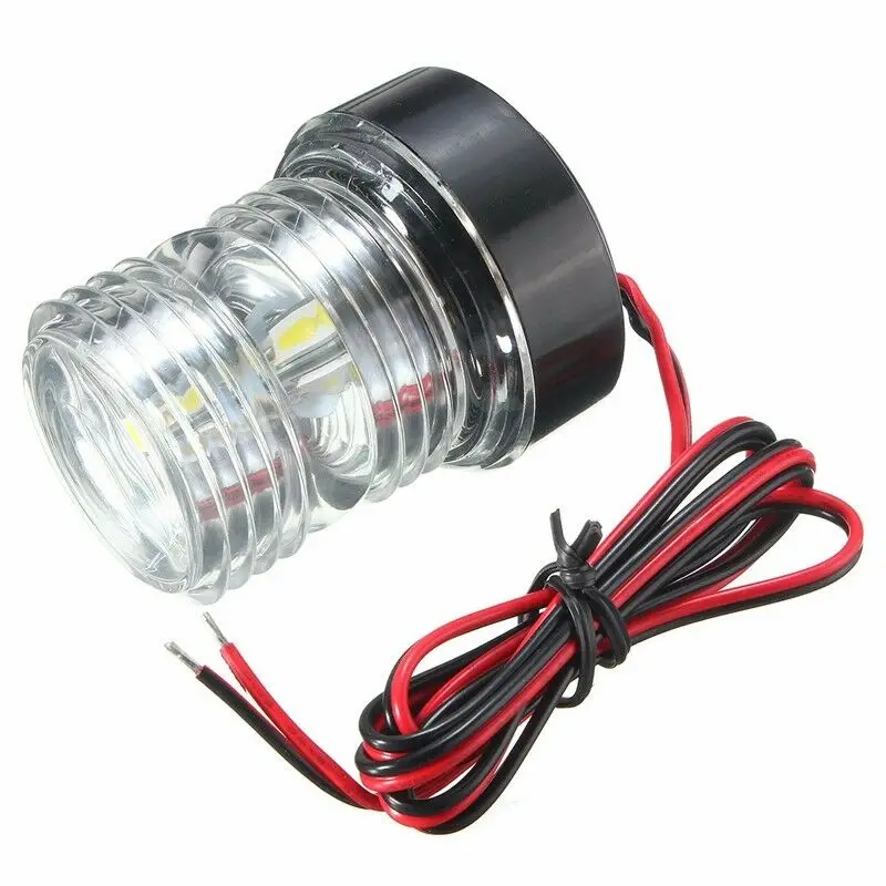 

360Â° All Round Boat Yacht Lamp Marine Navigation Light Cruise Ship Anchor Light 12V White Signal Lamp