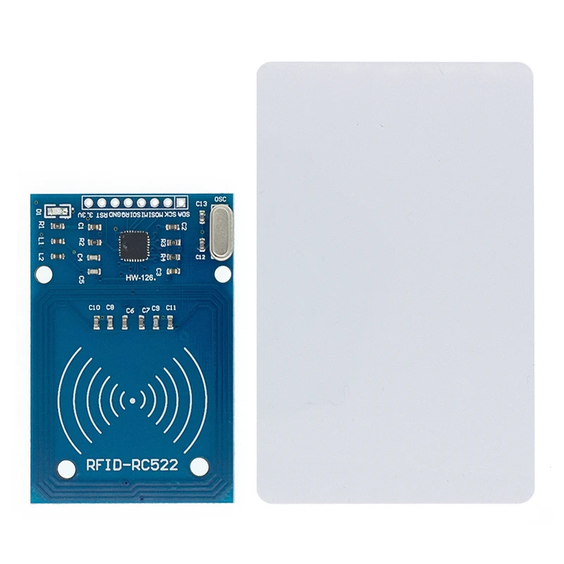 10 шт. модуль датчика радиочастотной идентификации RFID RC522 для отправки карты Fudan