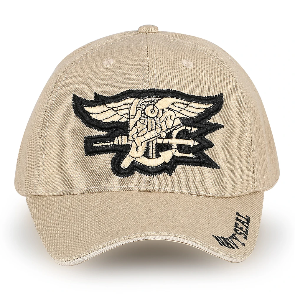 Мужская бейсбольная кепка с морским уплотнением Snapback s, Женская американская Кепка с регулировкой размера s, тактическая шапка с вышивкой в стиле хип-хоп