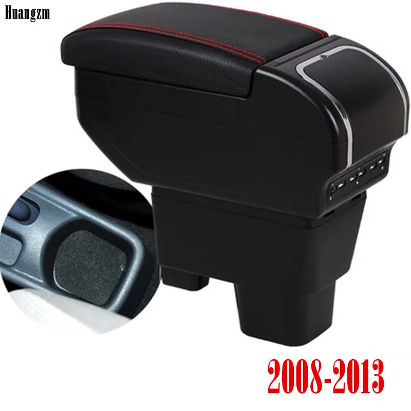 Центральный консольный ящик для хранения 9USB Geely MK 2008 2013 подлокотник Подлокотник