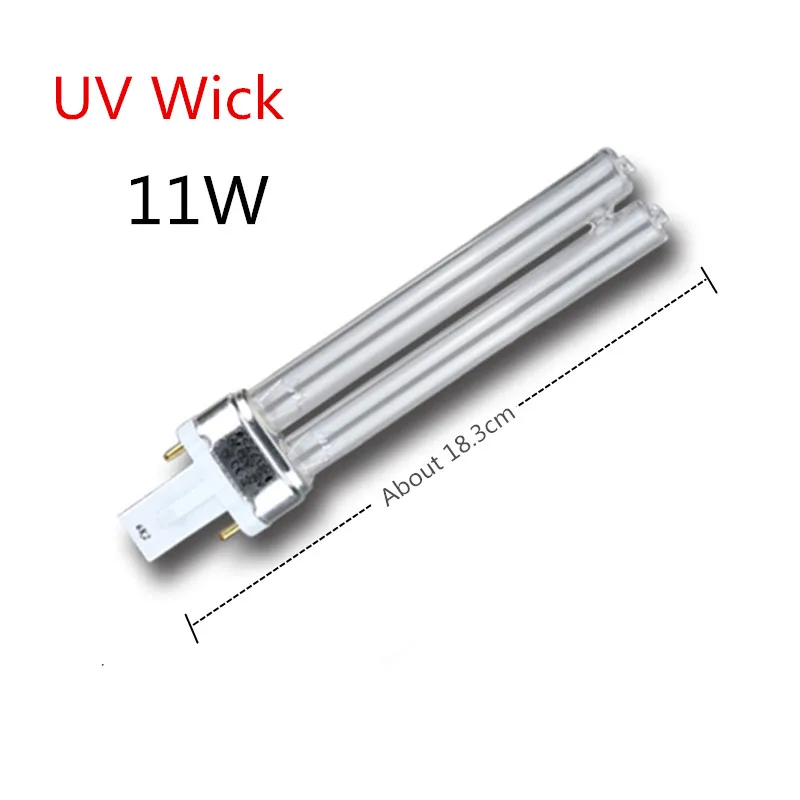MARINE COLOR Set 4 Lampade UV Ricambio Per Filtri Stagno/UVC - Potenze 5W 7W 9W 11W 13W - PLS G23