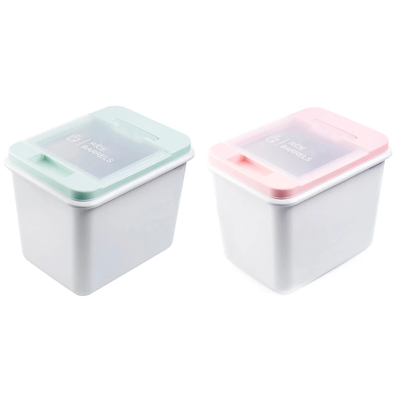 

10KG Cereal Dispenser Storage Box Kitchen Food Rice Grain Container Organizer Grain Storage Cans Container Jars