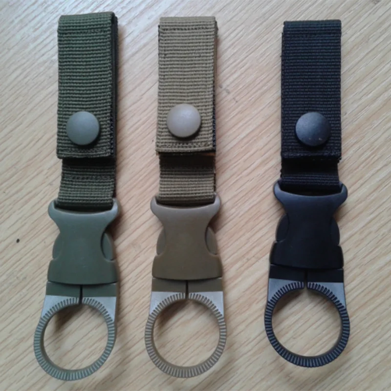 Прикрепить лямки Открытый Quickdraw рюкзак с карабином вешалка крюк лагерь Поход