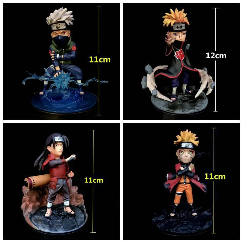 

Anime A ka tsu ki GK Uzumaki Senju Hashirama Pein Hatake Kakashi PVC Action Figure Model Toys Doll Gift