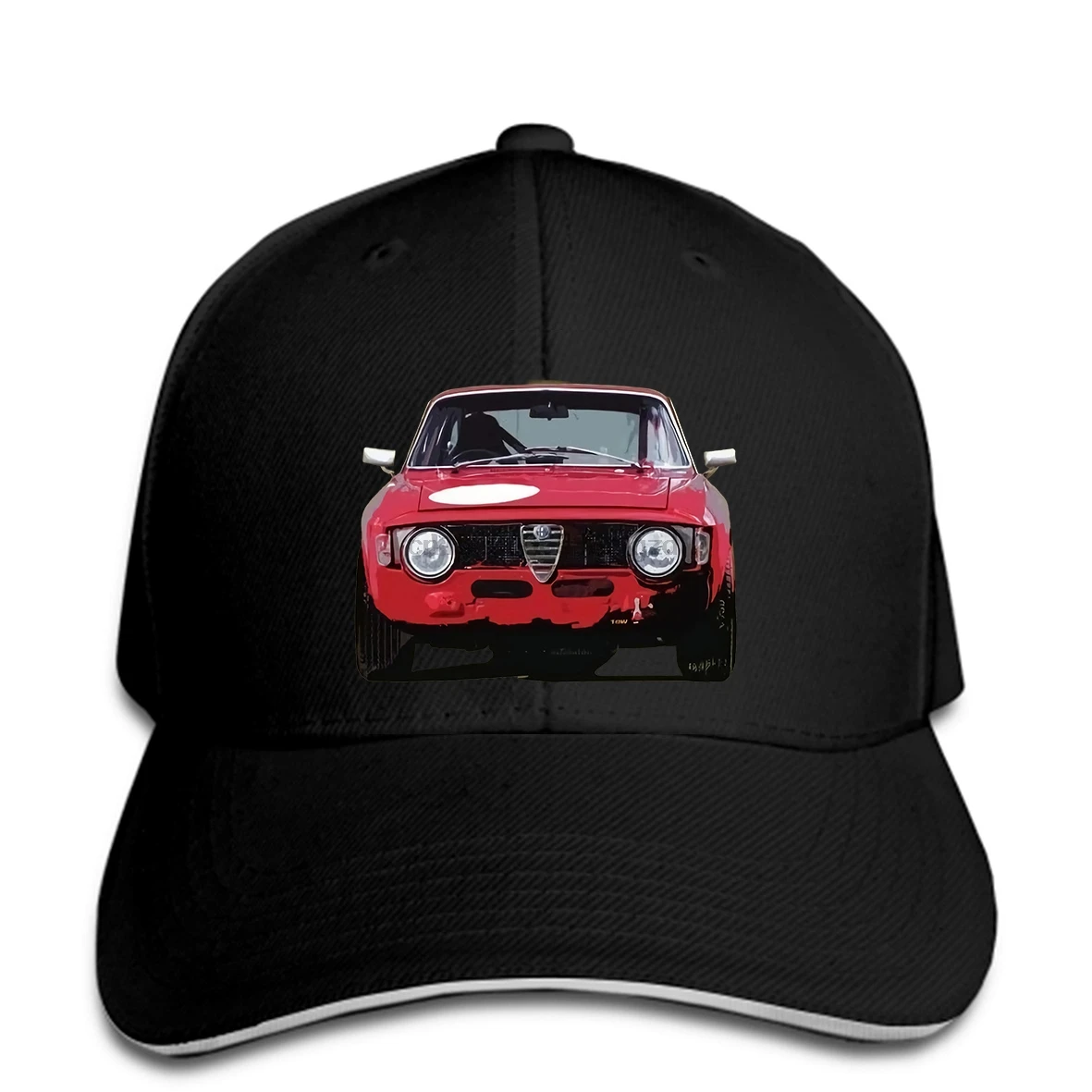 Alfa Romeo Giulia, Мужская бейсболка, спринт, GTA Italia, ралли, автомобиль, Италия, классика, автошоу, Мужская бейсболка, Snapback, Кепка