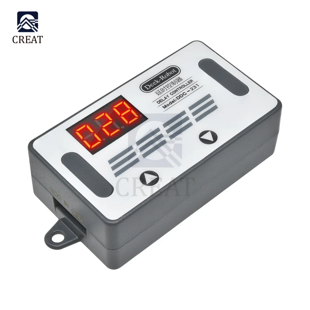 DDC-231 DC 12V Timer реле цикла Digital LED таймера задержки Board Switch Trigger программируемый модуль