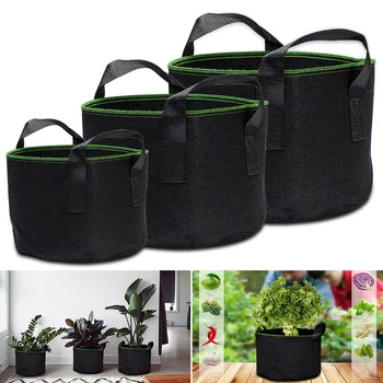 

1-15 gallon big Plant seedling Grow Bags pot home garden tools Potato strawberry fabric Vegetable jardin seedling growing pots
