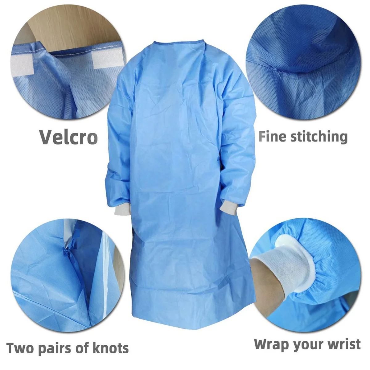 

Disposable Protective Clothing dustproof and waterproof isolation gowns Overall Coveralls Painting Workshop Safety Suit
