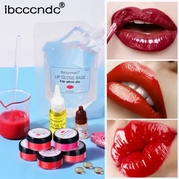 

DIY Lip Gloss Moisturizing Lips Liquid Lipstick Set Lipstick Cosmetics Makeup Long Lasting Safe Handmade Cosmetic Makeup Tools