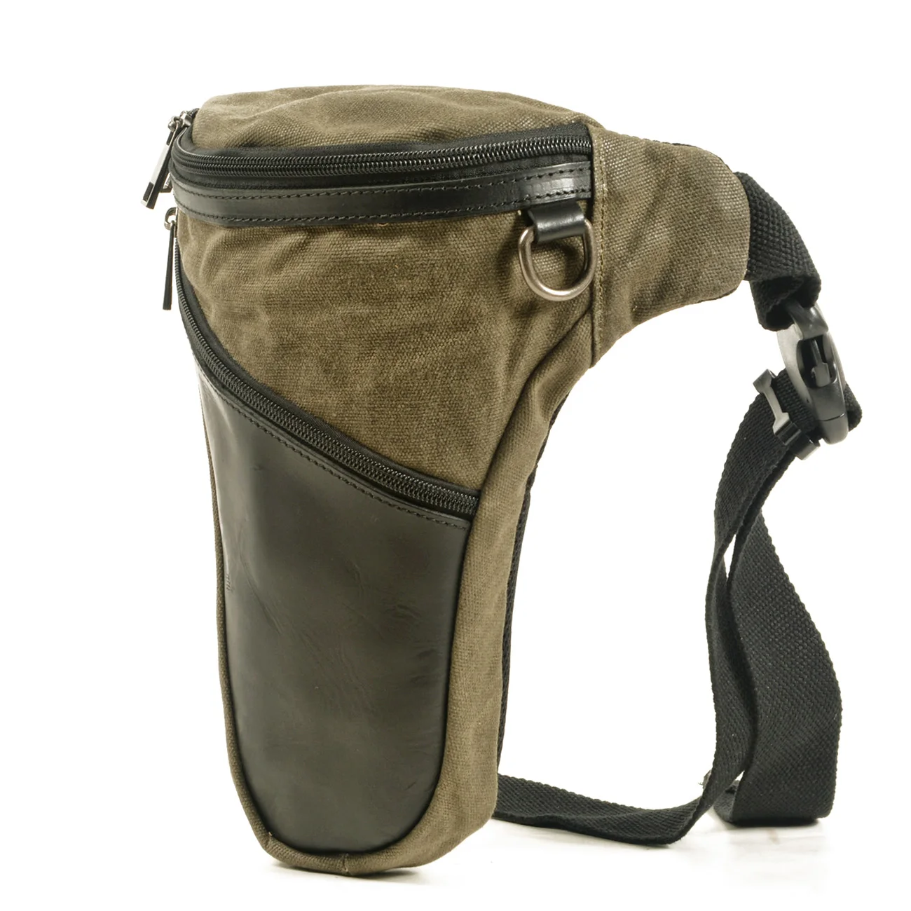 

Retro Waist Leg Bag Men's Multi-Function Universal Running Bag Riding Leg Bag Mobile Phone Bag Cross-Body Small Bag