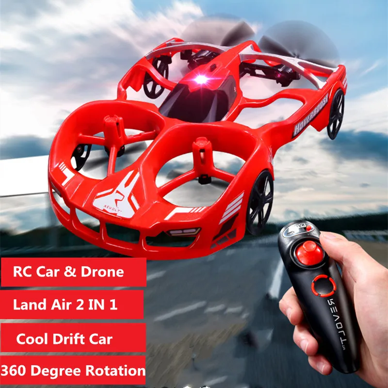 Новинка Land Air Fly Drive 2 в 1 модель самолета игрушка 4G с дистанционным управлением