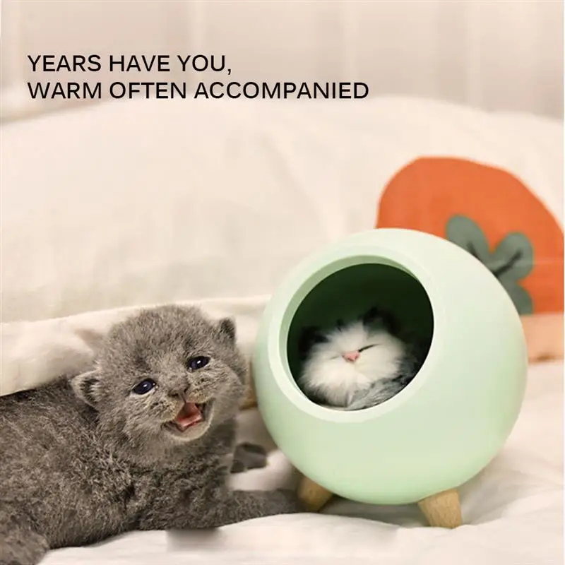 Портативный Ночной светильник милый кот окружающий usb зарядка мультфильм