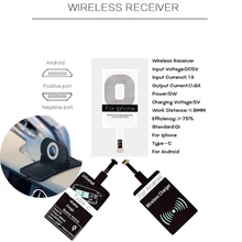 Беспроводное быстрое зарядное устройство для телефона, автомобильное Силиконовое зарядное устройство для мобильного телефона, нескользящий держатель для телефона, зарядное устройство