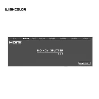 

For HDMI Splitter 1 In 4 Out for HDMI Splitter 1x4 Support 4K 60Hz Audio Separation For Dolby 5.1 HDV-B14SA