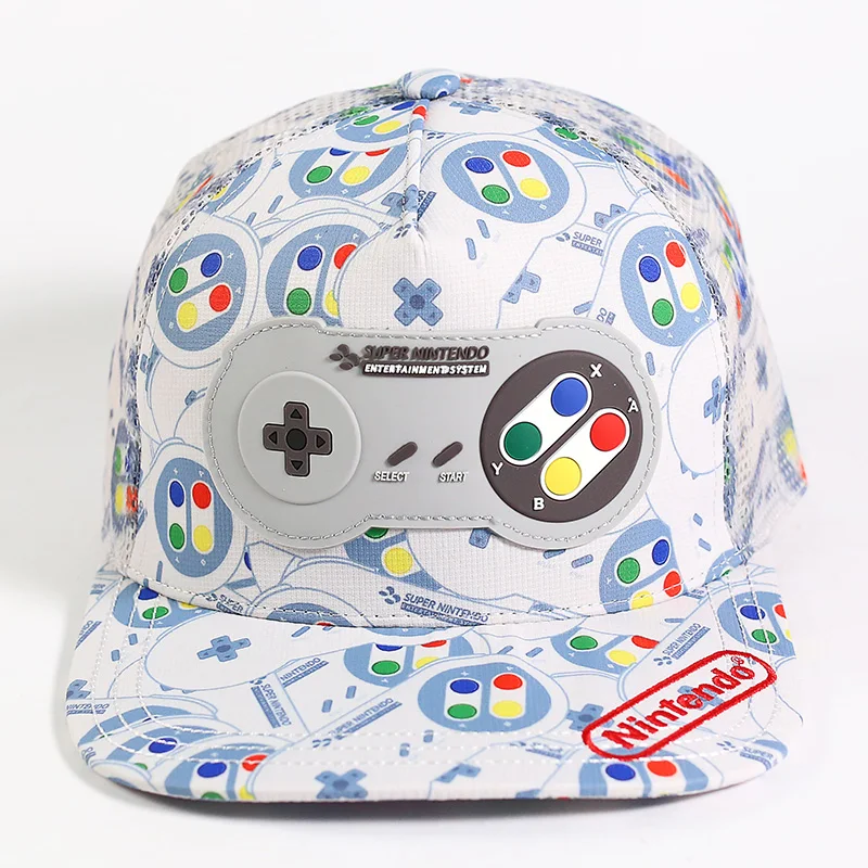 SNES Super nintendo развлекательные мужские Т-системы Snapback бейсбольные хип-хоп кепки повседневные Летние солнцезащитные шляпы кепки для женщин и мужчин