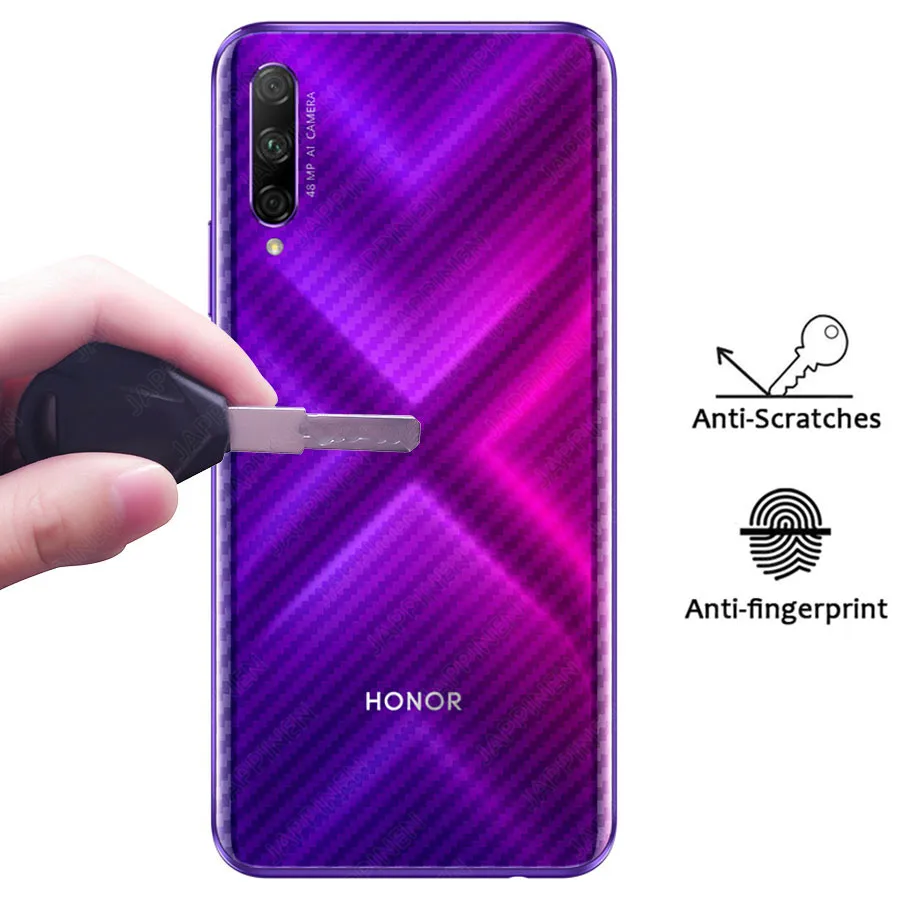 5 шт. защитная пленка из углеродного волокна для задней панели huawei Honor 9X8X10 Lite 10i View 20 Play Nova 5 5i Pro P Smart