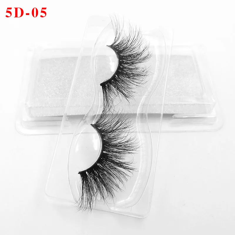 ISEEN 25mm False Eyelashes Wholesale Thick Strip 25mm 3D Mink Lashes Custom Packaging Label Makeup Dramatic Long Mink Lashes - Цвет: 5D12