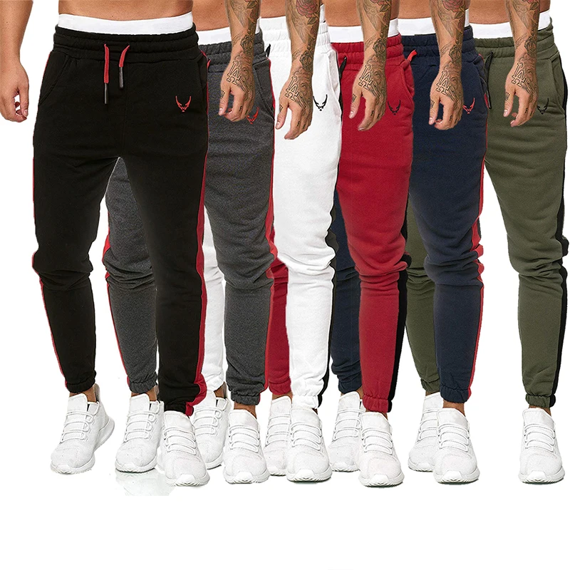 

Spring And Autumn Men's Trousers New Large Size Fashion Casual Embroidery Sports Long Pants New Products