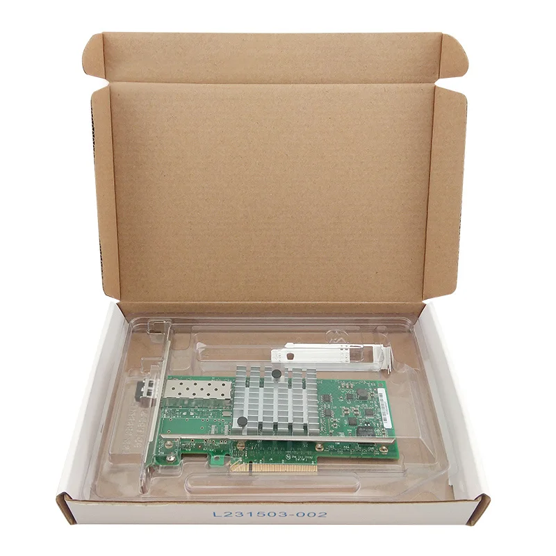 X520-SR1 10G PCIe 2,0X8 NIC Intel 82599ES Однопортовый с трансивером