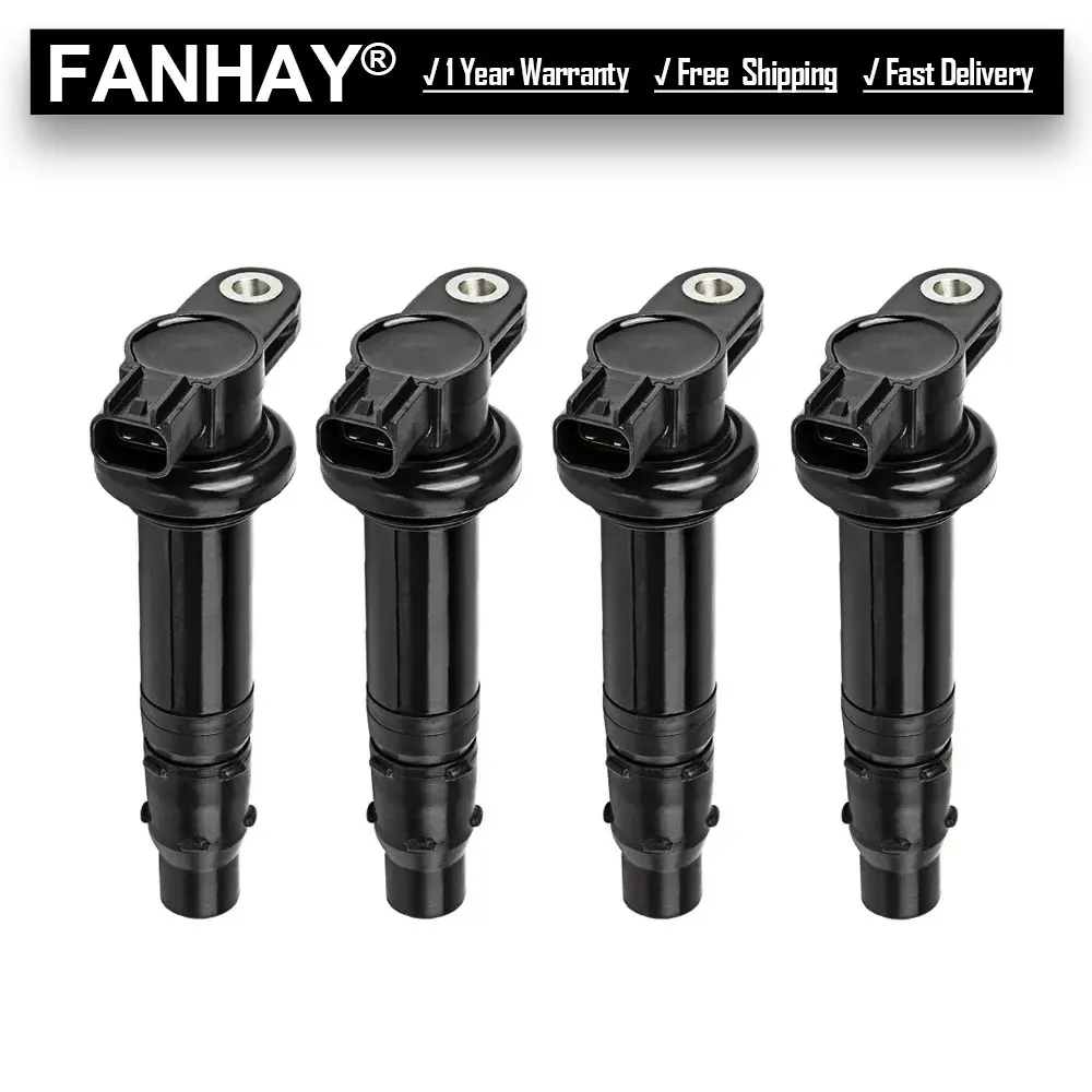 

New 4PCS Ignition Coil for Yamaha XT1200Z Super Tenere 2010-2015 F6T56772 23P-82310-00-00 23P823100000 High Quality