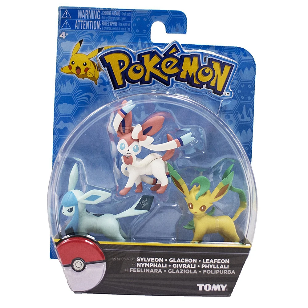Куклы Takara Tomy Покемон из японского аниме для детей подарки Eevee коллекционные