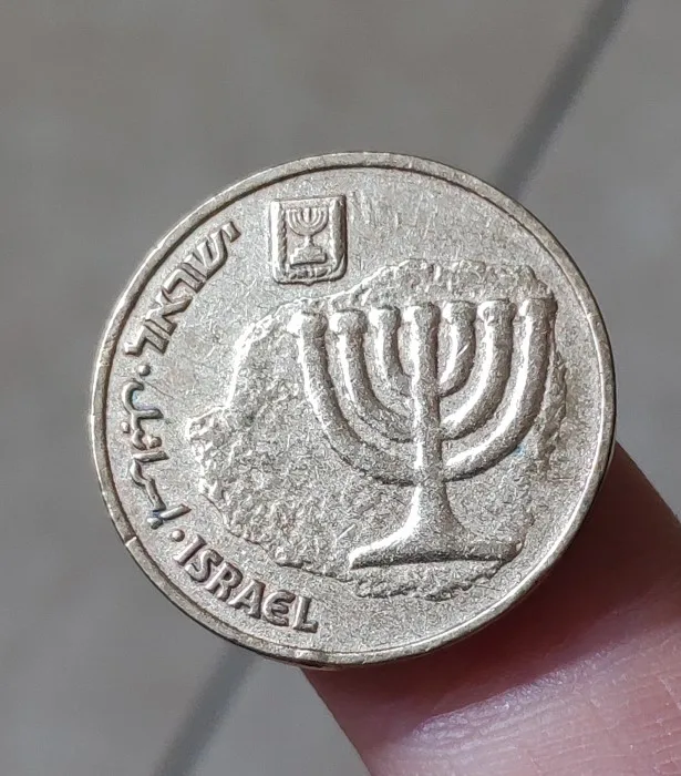 

21mm Israel ,100% Real Genuine Comemorative Coin,Original Collection