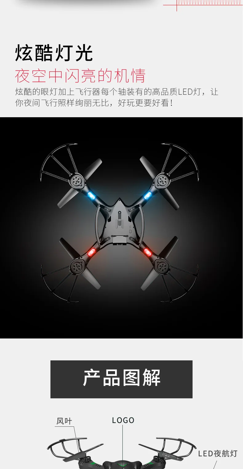 Jjrc A11 Senior Axis Aircraft WiFi 30W веб-камера с высоким Дрон с передачей в реальном времени для аэрофотосъемки