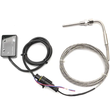 

Hot Exhaust Temp Gauge Mini Car Modified Pyrometer Accessories Motorcycles Universal LED Digital Display Indicator With Sensor M