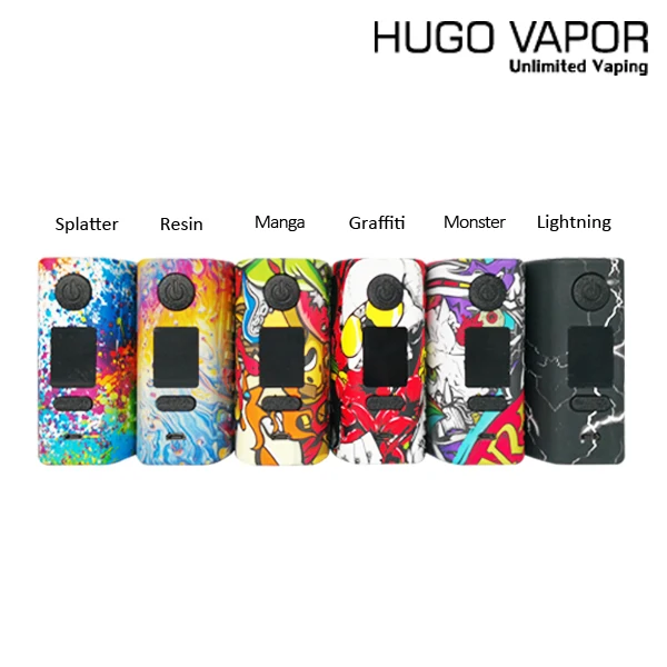 

Original Hugo Vapor Rader GT218 Mage Box Mod E Cigarette TC VW 218W Mod 2A fit 18650 Battery for 510 Atomizer Tank Vape Vapor