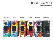 Оригинальный Hugo Vapor данныхhtc Rader GT218 Mage Box Mod электронной сигареты электронная сигарета 218 Вт мод 2A подходит 18650 Батарея для распылитель 510 танк