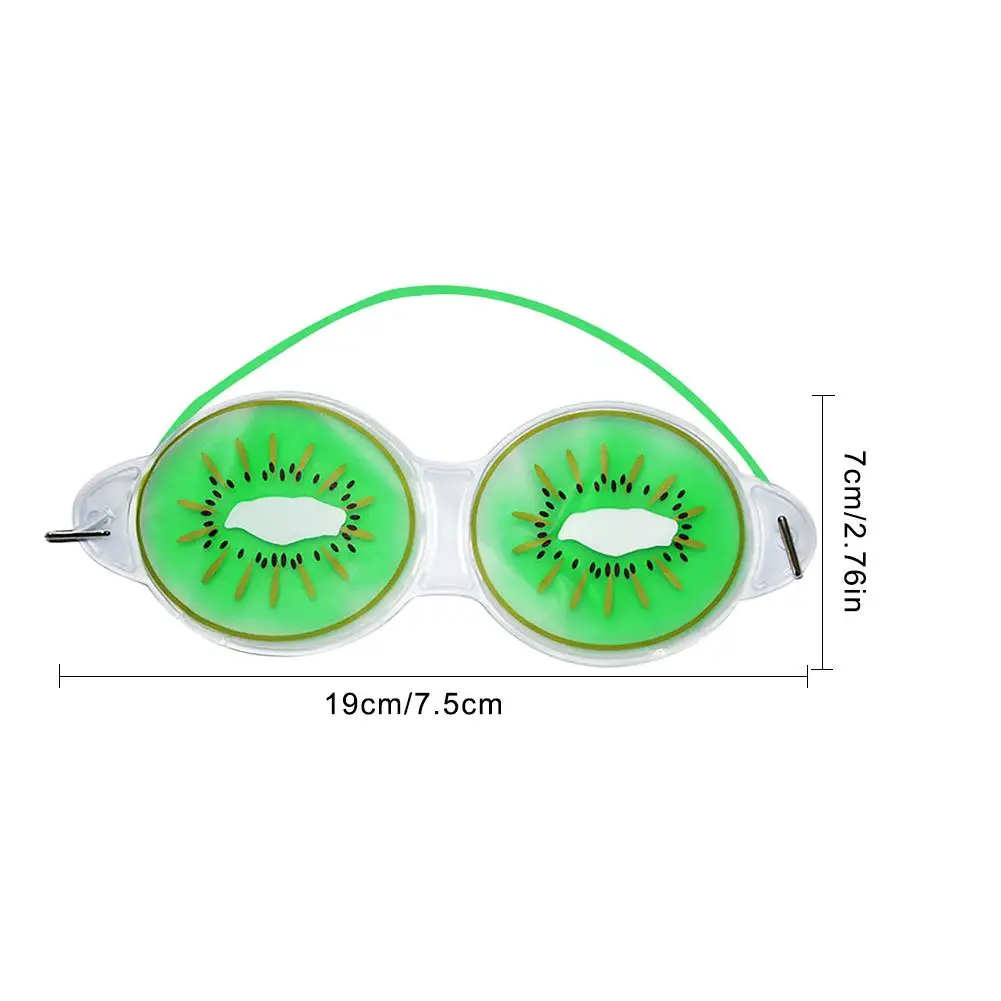Гелиевая маска для глаз фрукт лимон арбуз форма клубники многоразовая охлаждающая маска для глаз патч для сухой глаз аллергия на усталость облегчение боли