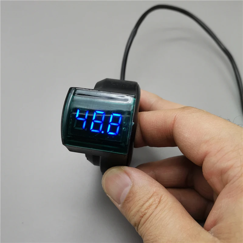 Электрический велосипед Скутер ЖК синий экран одиночный дисплей цифровой