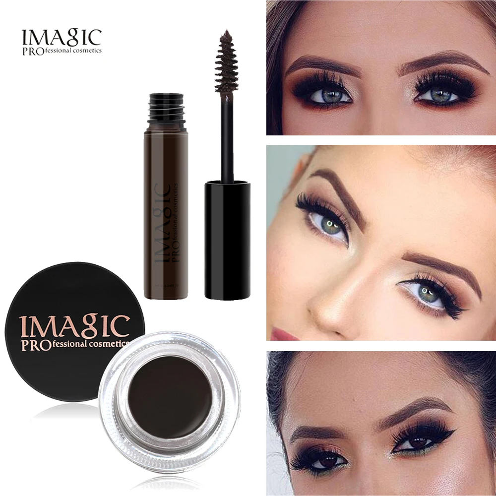 

New Professional Eyebrow Cream Waterproof Brow Gel Long Lasting Eyebrow Enhancer Makeup Easy to Use High Quality Cosmetic