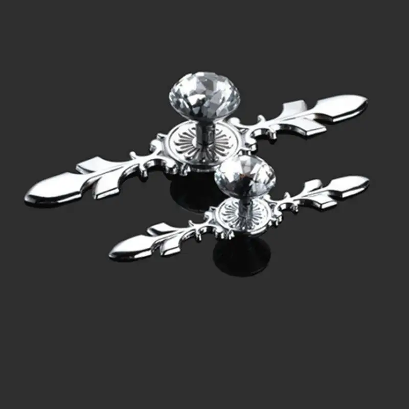 Door Knobs Cabinet Decorative Crystal Crystal Door Knobs Drawer Handle Kitchen Home Pulls Cupboard SL High Quality Decor