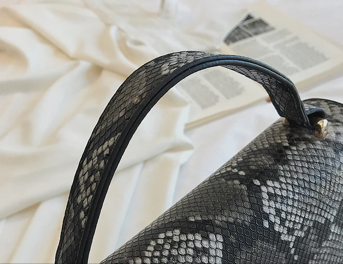 Змеиный принт женская сумка из пу высокого качества с пряжкой сумки на плечо женские роскошные брендовые дизайнерские змеиные сумки через плечо