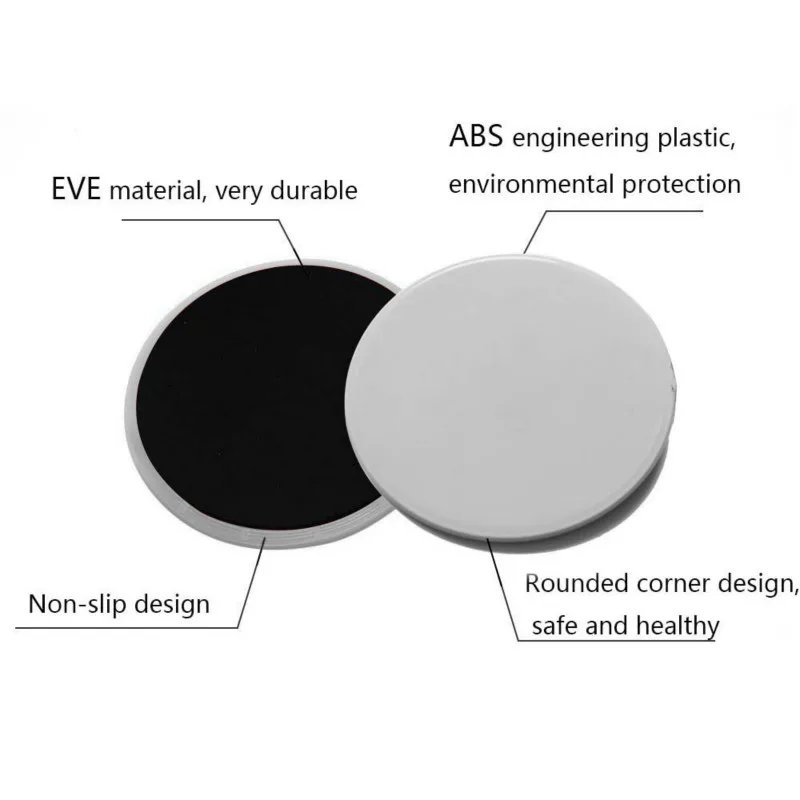 Скользящие диски ползунок фитнес-диск Упражнение скользящая пластина для йоги Тренажерный зал брюшное ядро тренировки тренажеры