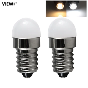 

led bulb e14 spotlight Ac Dc 12v 24v 60V mini candle light 1W 12 24 60 V volt Crystal Chandelier lights Fridge Refrigerator lamp