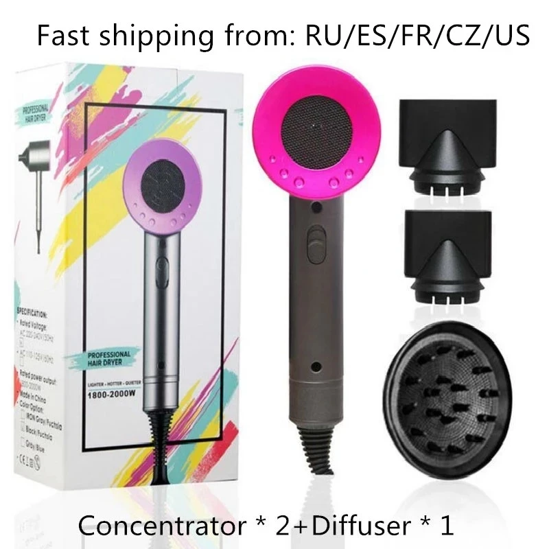 Профессиональный фен для салона сушилка с горячим воздухом и холодным