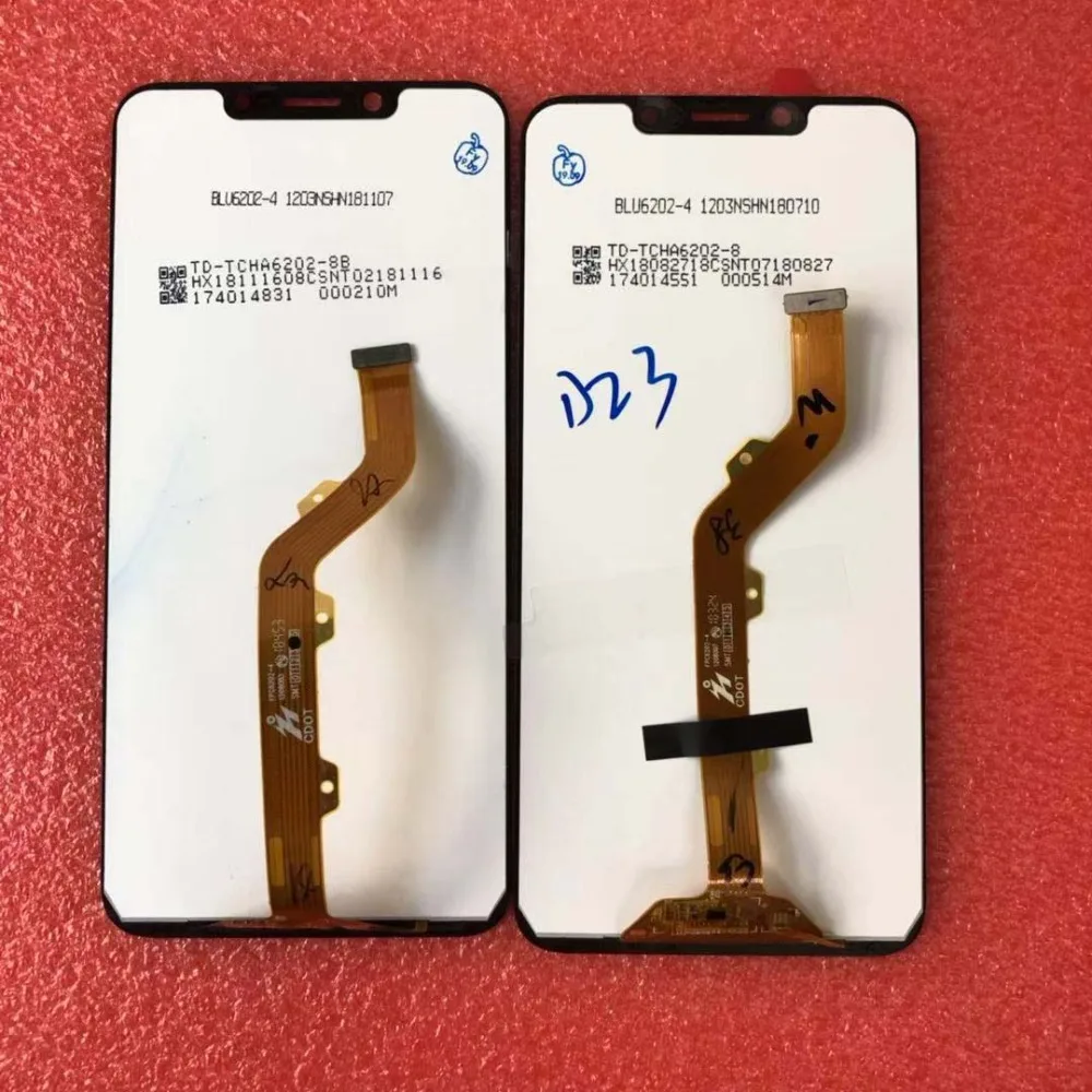 6,2 ''Полный ЖК-дисплей для Tecno Camon 11 CF7 ЖК-дисплей с сенсорным экраном дигитайзер панель в сборе для Tecno Camon 11 CF7 запасная часть экрана